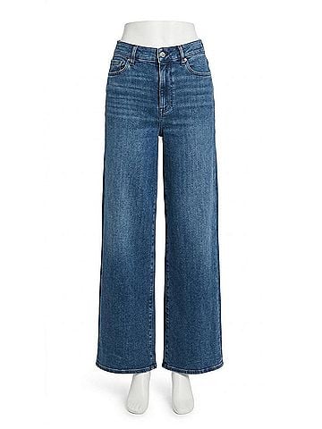 FRAME Le Slim Palazzo Jeans in Reign (view 1)