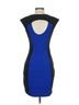 Express Color Block Blue Express Cocktail Dress Size 6 - photo 2