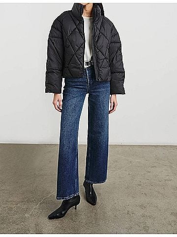 Rails Summit Jacket in Black (view 2)
