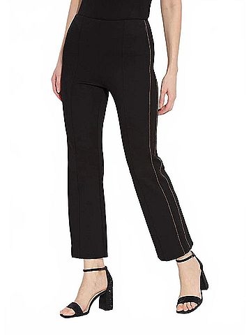 Lyssé Elysse Embellished Ankle Pants in Black (view 2)