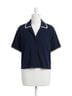 Z Supply Blue Miles Loop Terry Shirt in Eclipse Size M - photo 1