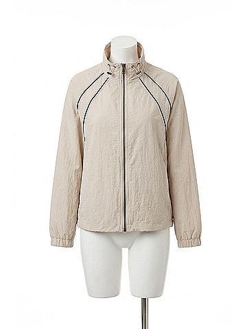Tribal Zip Front Jacket in Sand Dune (view 1)