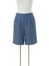 Tribal Blue Pull On Flowy Shorts in Denim Size XS - photo 1