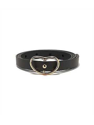 Lizzie Fortunato Skinny Georgia Belt in Black (view 1)