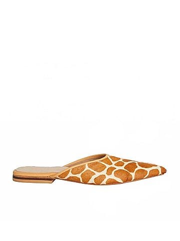Sarah Stewart Women's Mabrey Giraffe Leather Slip On Shoes (view 1)