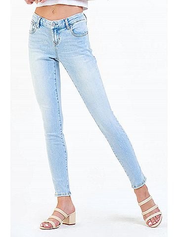 Dear John Joyrich Low Rise Skinny Jean in Fiji (view 2)