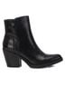 XTI Solid Black Women's Refresh Booties in Black Size 6 - photo 1