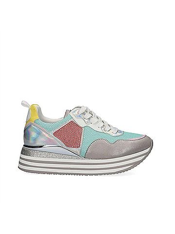 Renato Garini Women's Comfort Fashion Sneaker in Blue (view 1)