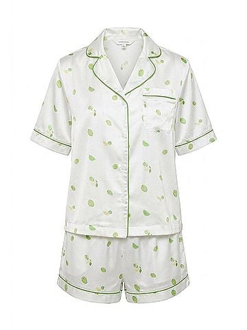 Le Lis Happy Hour Pajama Set in White (view 1)