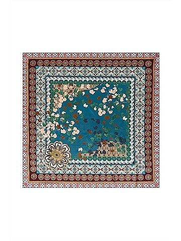 Johnny Was Women's Medium Silk Scarf in Descanso (view 1)