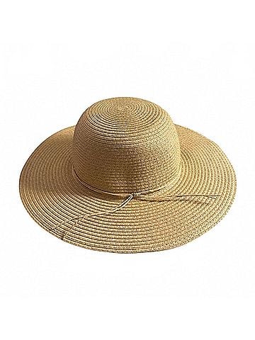 Style&Co Women'S Wide Brim Beach Sun Hat in Natural (view 1)