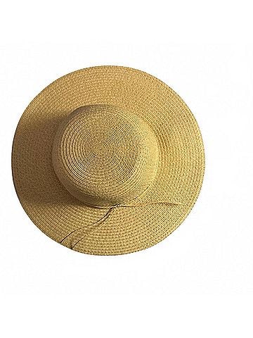 Style&Co Women'S Wide Brim Beach Sun Hat in Natural (view 2)