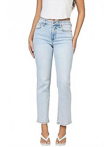 Dear John Anika Straight Leg Jeans in Positano (view 2)