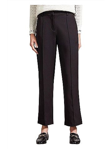 Tribal Fly Front Trouser in Black (view 2)