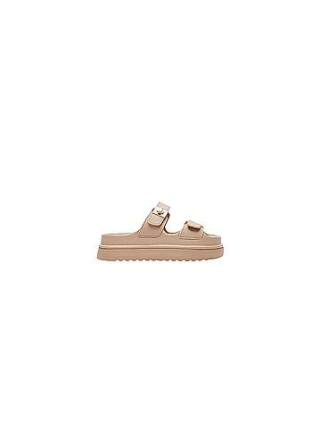 Steve Madden Women's Bigschmona Jelly Sandal in Natural (view 2)