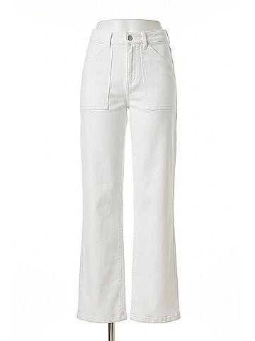 Dear John Holly Straight Leg Jean in White (view 1)