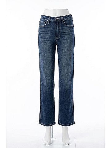 Judy Blue High Waist Tummy Control Classic Straight Jean in Dark Wash (view 1)