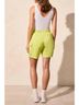 Tribal Solid Green Pull On Cargo Short in Apple Size XS - photo 3