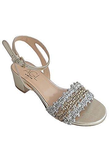 AGL Women's Lala Straw Strap Sandal (view 2)