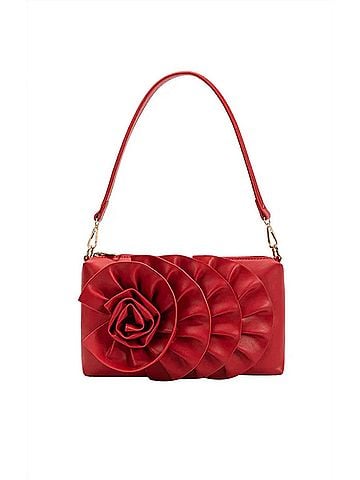 melie bianco Women's Florence Shoulder Bag in Red (view 1)