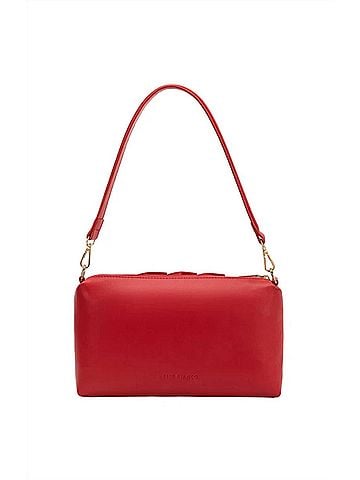 melie bianco Women's Florence Shoulder Bag in Red (view 2)