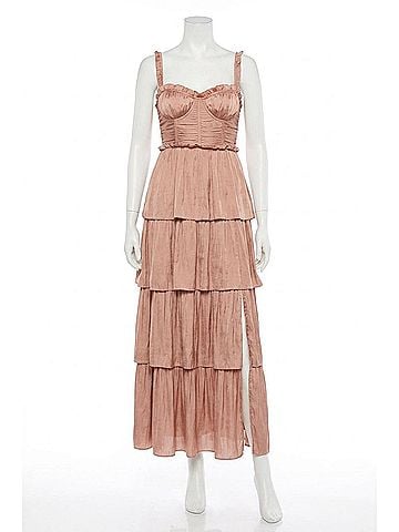 Astr Tempany Dress in Mauve (view 1)