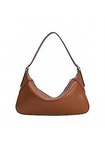 melie bianco Women's Nicolette Vegan Shoulder Bag in Saddle (view 1)