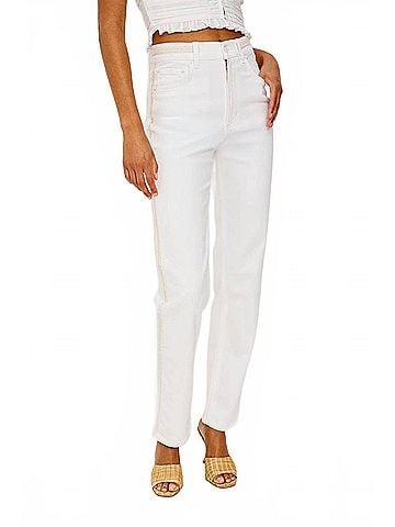 Rails Topanga Embroidered Jeans in Salt White Braided (view 2)