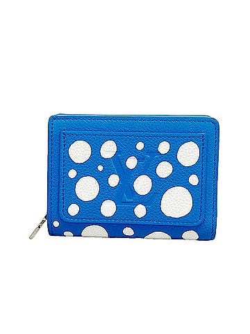 Louis Vuitton Louis Vuitton Monogram Empreinte Wallet, Yayoi Kusama, Portefeuille M82104 Blue, Women's P3583310 (view 1)