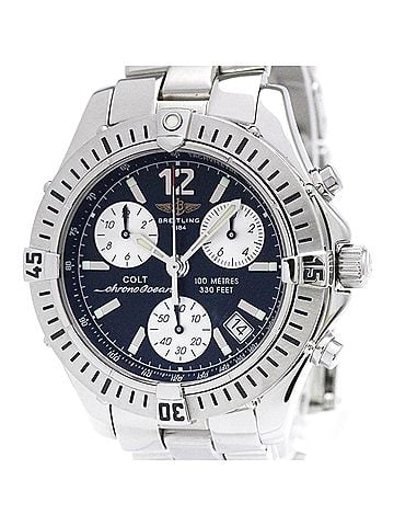 Breitling BREITLING Colt Chrono Ocean Steel Quartz Mens Watch A53350 Polished (view 1)