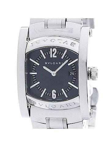 Bvlgari BVLGARI Assioma Stainless Steel Quartz Unisex Watch AA39S Polished (view 1)