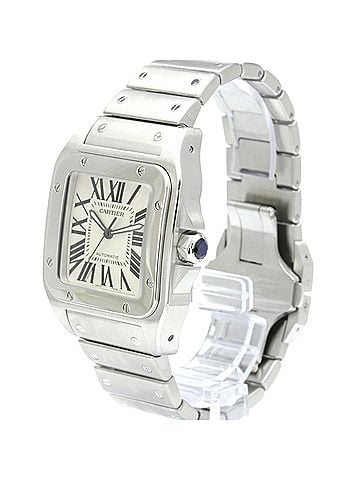 Cartier CARTIER Santos 100 Stainless Steel Automatic Watch W200737G Polished (view 2)