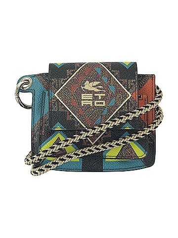 ETRO ETRO Paisley Pegasus Multicolor Leather Wallet/Coin Purse Neck Wallet Mini Pouch for Men (view 1)