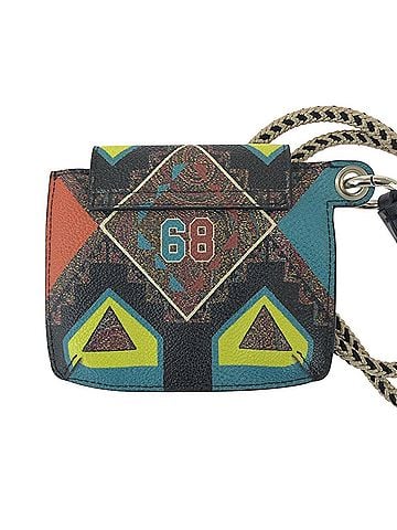 ETRO ETRO Paisley Pegasus Multicolor Leather Wallet/Coin Purse Neck Wallet Mini Pouch for Men (view 2)