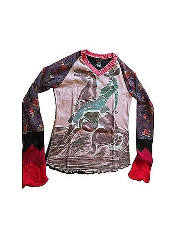 Custo Barcelona Long Sleeve Top (view 1)
