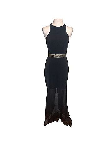 Express Halter Maxi Dress Cocktail Dress (view 1)
