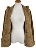 Esprit Vintage 90s Brown Faux Suede Sherpa Lined Embroidered Hooded Coat Y2K Grunge Boho Penny Lane Afghan Faux Fur Jacket - photo 11
