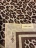 Sézane 100% Cotton Animal Print Multi Color Scarf One size - photo 3