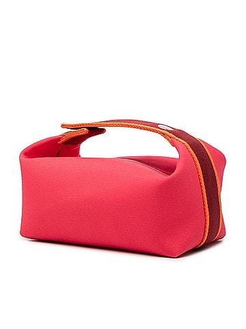 Hermès Hermes Bride à Black PM Handbag, Handbag/Pouch, Pink Hibiscus Pattern, Toile H, Women's HERMES (view 2)