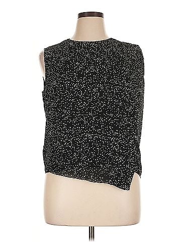 Theory Theory Sleeveless Silk Top (view 1)