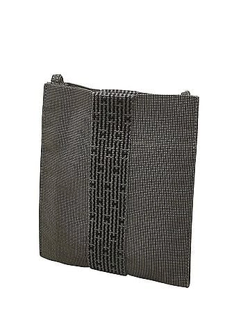 Hermès Hermes Herline Crossbody Shoulder Bag Pochette, Gray Canvas, Women's HERMES (view 2)