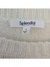 Splendid Graphic Gray White Pullover Sweater Size L - photo 3