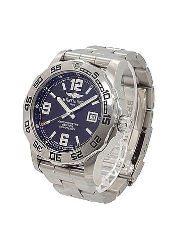 Breitling Breitling Colt 44 A74387 Men's Watch, Date, Blue, Quartz Watch (view 1)