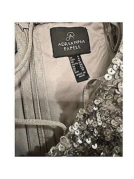 Adrianna Papell Sequin Tulle Gown Cocktail Dress (view 2)
