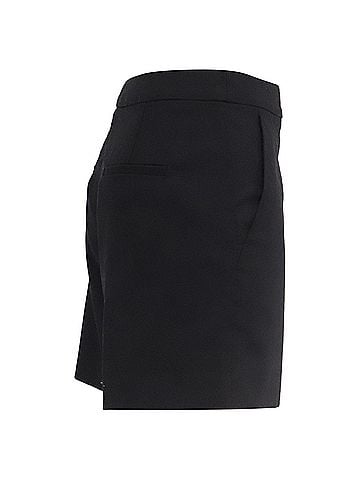 Max Mara Max Mara Mini Shorts in Black Wool (view 2)