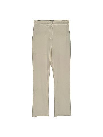 Max Mara Max Mara Leisure Straight-Leg Trousers in White Cotton (view 1)