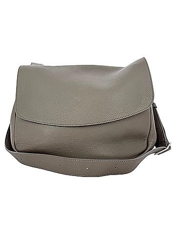 The Row The Row Small Mail Bag in Olive Green (view 1)