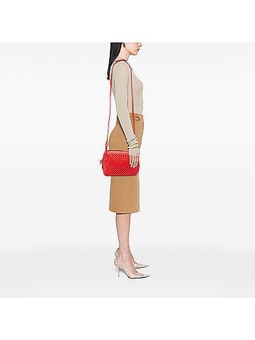 Bottega Veneta Nappa Intrecciato Nodini Crossbody (view 2)
