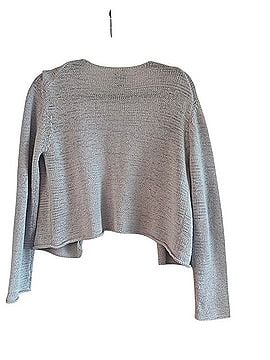 Eileen Fisher Open-Front Cropped Cardigan Cardigan (view 2)