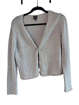 Eileen Fisher Open-Front Cropped Cardigan Cardigan (view 1)